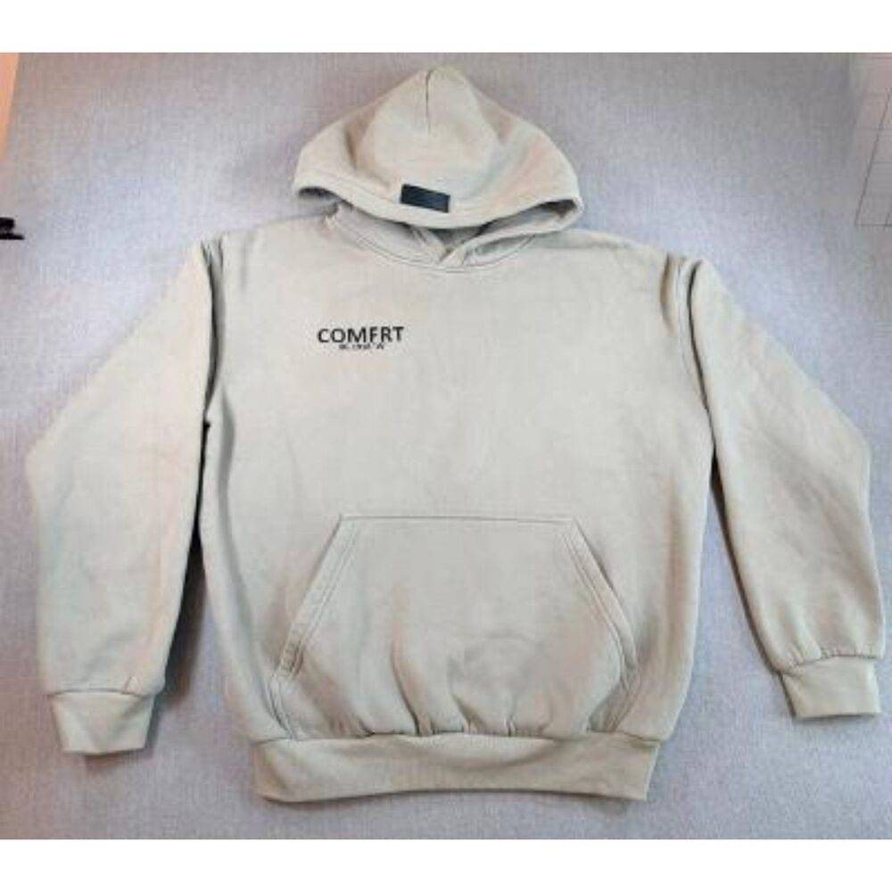 COMFRT Signature Hoodie Small Heavyweight Pullover Sweatshirt NWOT